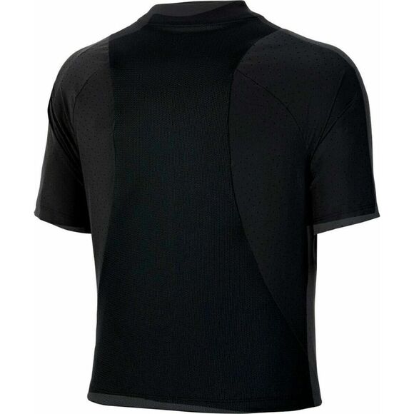 NIKE Women's F.C. Cropped Football / Soccer Shirt NWT Black SIZE: Large - Picture 5 of 9